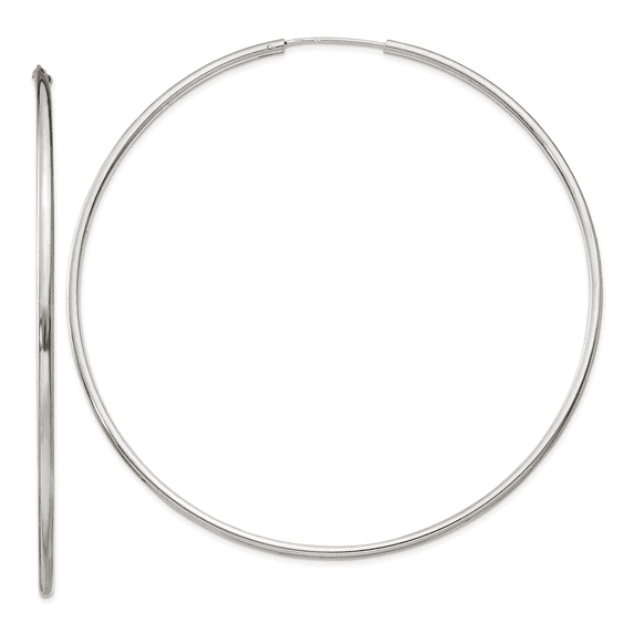 925 Sterling Silver Hoop Earrings