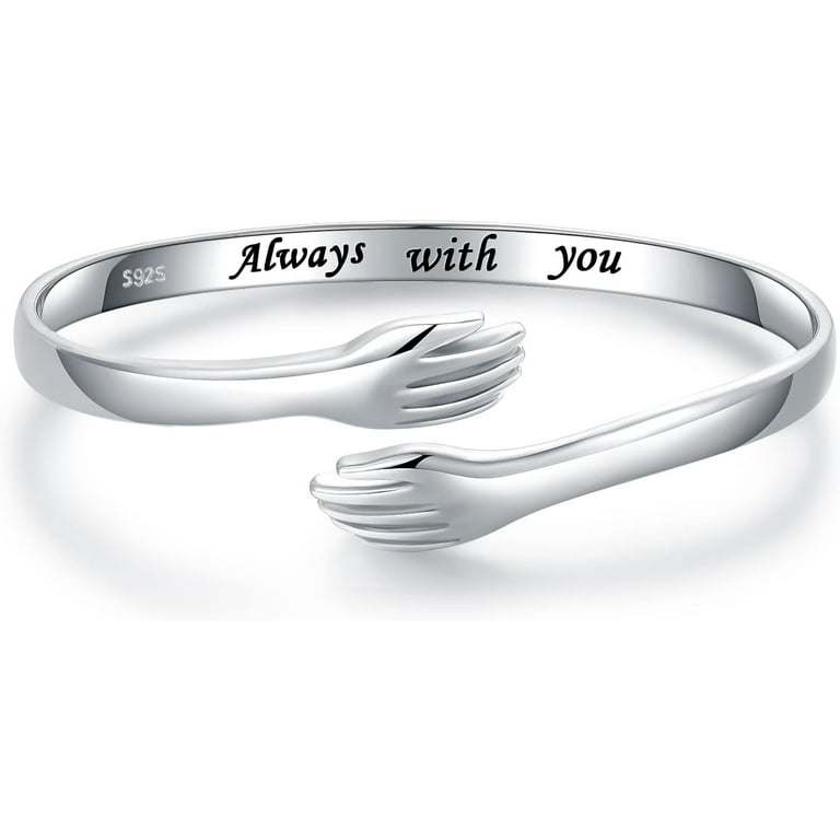 Hug bracelet silver discount