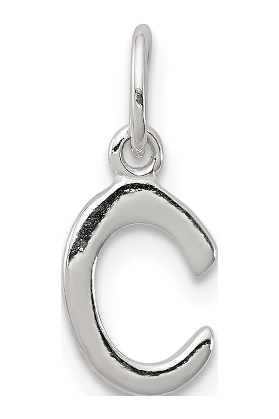 Sterling Silver Letter C Initial Charm