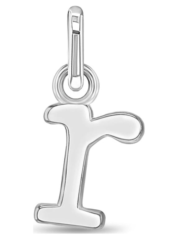 925 Sterling Silver Initial Letter "r" Name Charms For Girls and Teens Bracelets