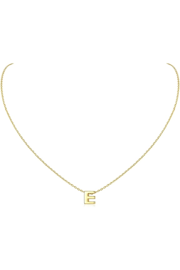 925 Sterling Silver Initial Necklace For Women Dainty Letter Jewelry Personalized Gift (With Gift Box)[o3158]