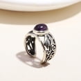 thumbnail image 1 of AG 925 Jewellery Marquise Purple Amethyst Statement Ring, 925 Sterling Silver, 1 of 4