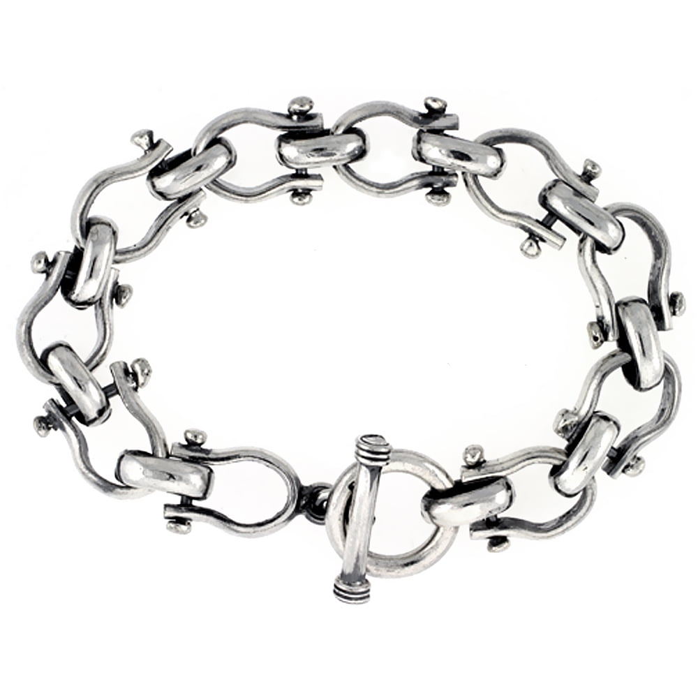The Gorgeous Horse - O Ring Bit Bracelet in Sterling Silver