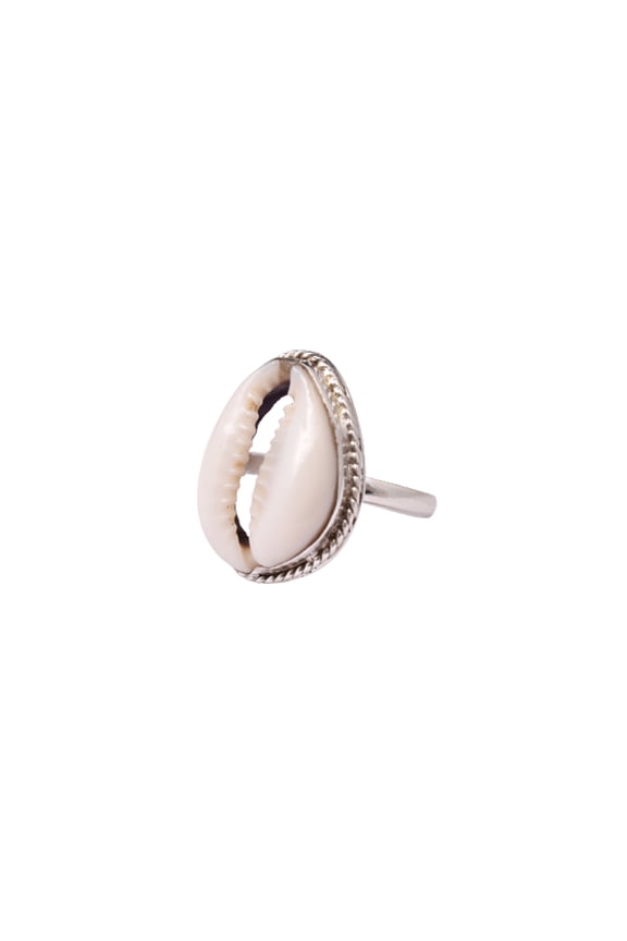 925 Sterling Silver Marquise Kodi Shell Handmade Unisex Ring Her Gift RS-1484