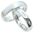 thumbnail image 1 of 925 Sterling Silver Matching Rings for Couples and Wedding Bands, 1 of 8