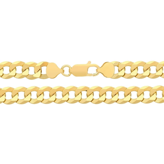 925 Sterling Silver Men Curb Chain - 22 inch*8.8mm