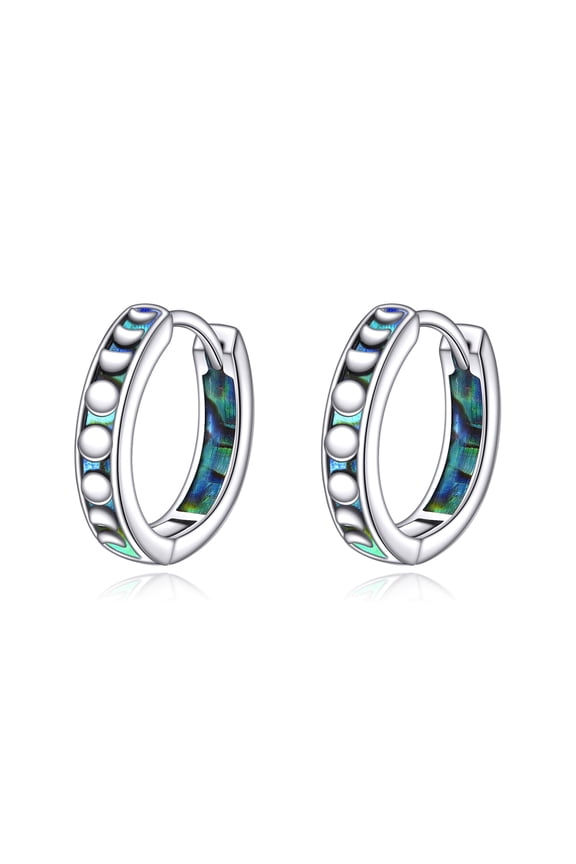 925 Sterling Silver Moon Phase Earrings