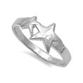 thumbnail image 1 of 925 Sterling Silver Mother and Daughter Stars Ring Size 8, 1 of 2