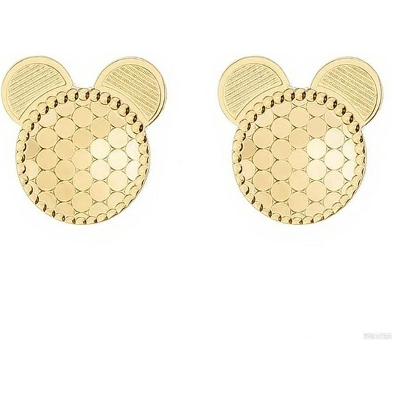 925 Sterling Silver Mouse Stud Earrings for Women Cute Small Cartilage Earrings Tragus Piercing Studs Minimalist Jewelry Hypoallergenic