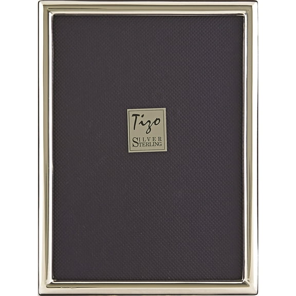 925 Sterling Silver Narrow Plain 2X3 Photo Frame Designer Jewelry by Sweet Pea