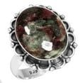 thumbnail image 1 of 925 Sterling Silver Natural Eudialyte Handmade Ring, 1 of 6