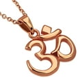 thumbnail image 1 of 925 Sterling Silver Om Aum Ohm Yoga Pendant Necklace, 1 of 4