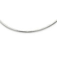 thumbnail image 1 of 925 Sterling Silver Omega Necklace Chain 3mm Cubetto 16 inch 3 mm, 1 of 4