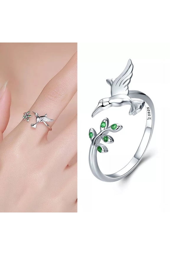 925 Sterling Silver Open Adjustable Rings for Women & Girls. Wedding, Engagement, Anniversary or Gift Rings