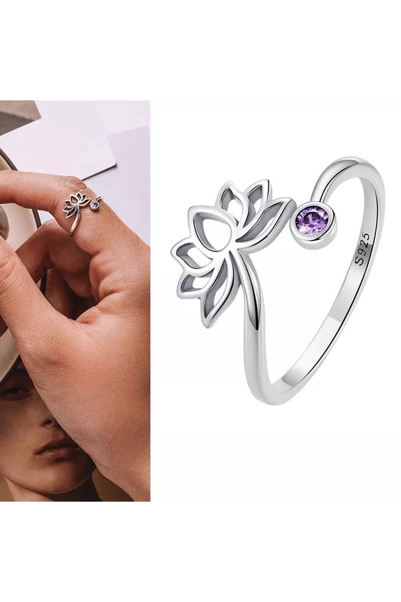 925 Sterling Silver Open Adjustable Rings for Women & Girls. Wedding, Engagement, Anniversary or Gift Rings