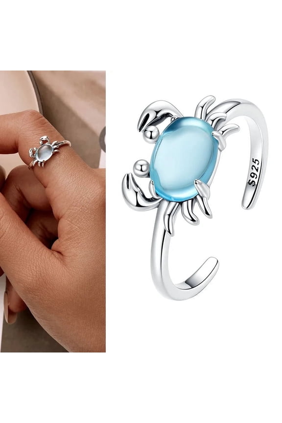 925 Sterling Silver Open Adjustable Rings for Women & Girls. Wedding, Engagement, Anniversary or Gift Rings