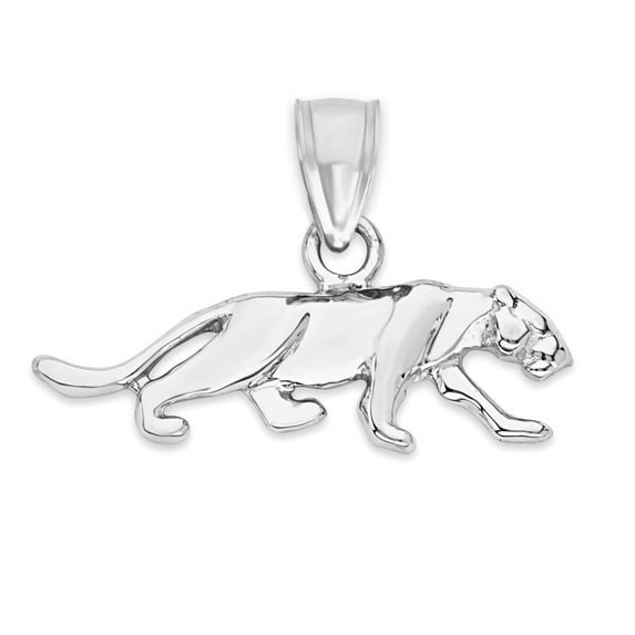 925 Sterling Silver Panther Pendant - Animal Jewelry Gifts for Her
