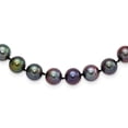 thumbnail image 1 of 925 Sterling Silver Pearl Chain Necklace Rhod-plated 9-10 mm Black FWC 18 inch 9 to 10, 1 of 4