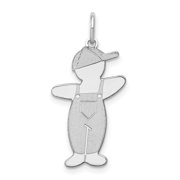 925 Sterling Silver Pee-Wee Cuddle Charm Pendant