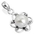 thumbnail image 1 of 925 Sterling Silver Pendant Freshwater Pearl Handmade Jewelry, 1 of 3