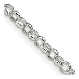 Figure 8 Charm Link Bracelet Sterling Silver, 7-inch Length Figure 8 Charm Link Bracelet Sterling Silver, 7-inch Length