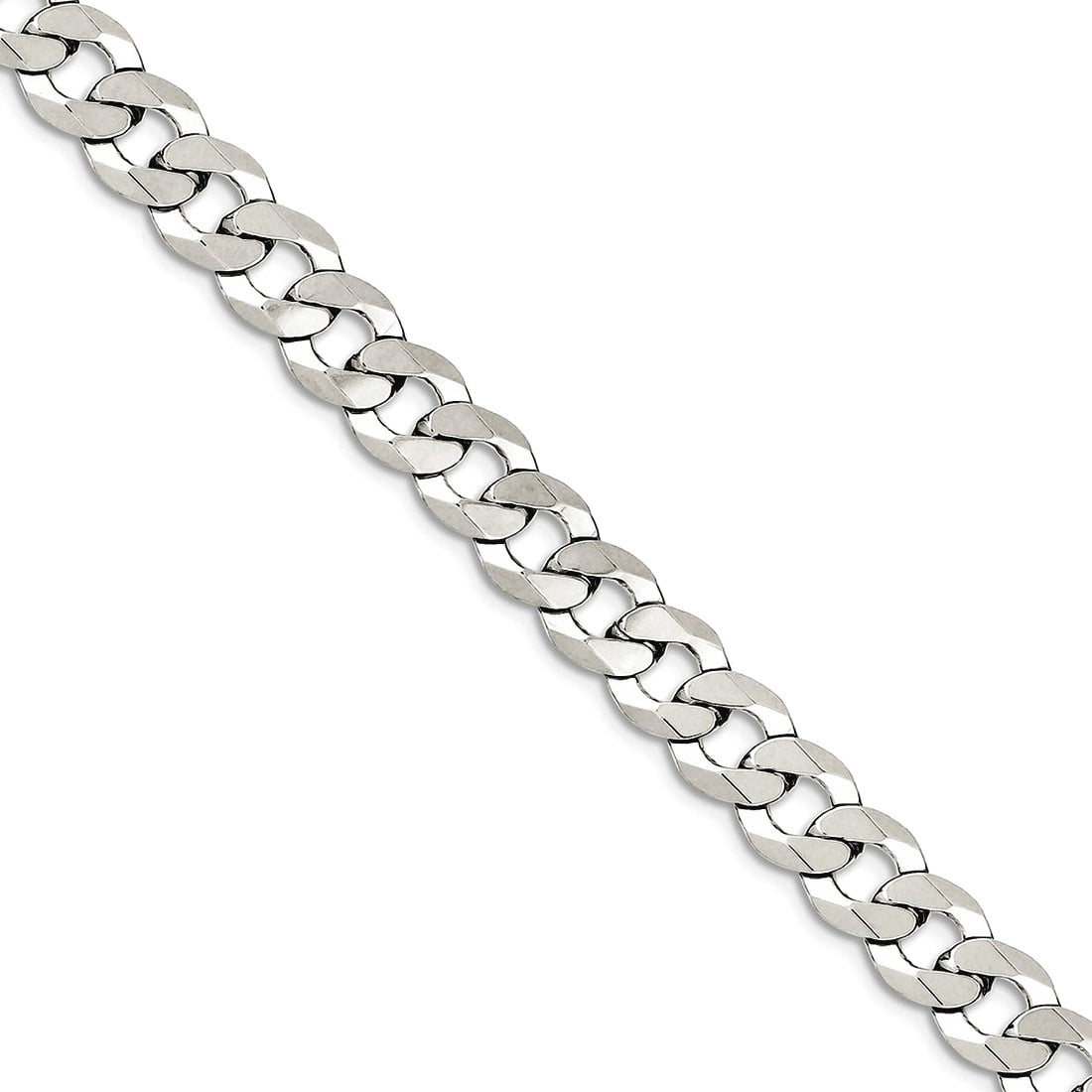 Sterling Silver 925 Curb Link Anklet - 10 Inch Length, 7g, Italian Made, Old English Jewellers 9 thumbnail image