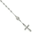 thumbnail image 1 of 925 Sterling Silver Polished Single Decade Rosary Bracelet, 1 of 3