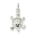 thumbnail image 1 of 925 Sterling Silver Polished Turtle (11x23mm) Pendant / Charm, 1 of 1