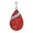 thumbnail image 1 of Coral  925 Sterling Silver Pendant Jewelry Birthday Gifts for Women Birthday Gifts, 1 of 6