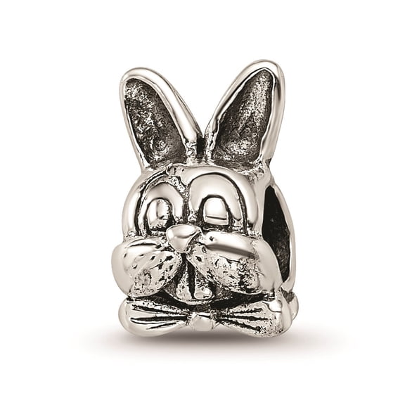 925 Sterling Silver Reflections Easter Bunny Bead Charm Pendant Fine Jewelry For Women Gifts For Her