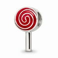 thumbnail image 1 of 925 Sterling Silver Reflections Enameled Lollipop Bead; for Adults and Teens; for Women and Men, 1 of 5