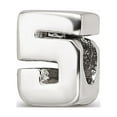 thumbnail image 1 of 925 Sterling Silver Reflections Numeral 5 Bead; for Adults and Teens; for Women and Men, 1 of 3
