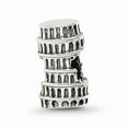 thumbnail image 1 of 925 Sterling Silver Reflections Leaning Tower of Pisa Bead; for Adults and Teens; for Women and Men, 1 of 2