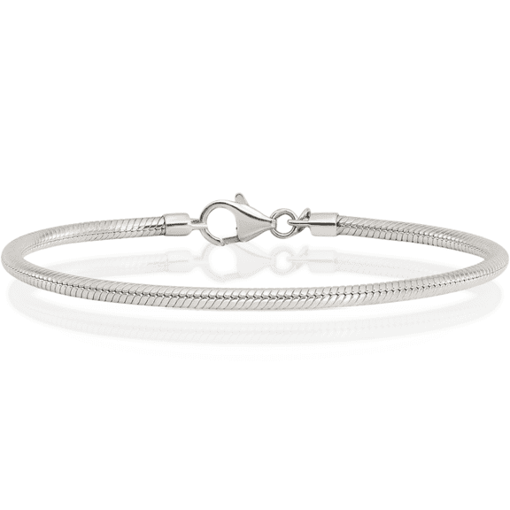 925 Sterling Silver Beaded Ball Chain Anklet Summer Beach Foot Ankle Bracelet