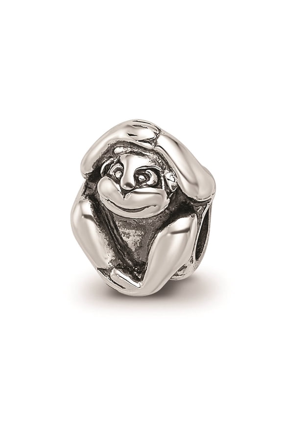 925 Sterling Silver Reflections Monkey Bead Charm Fine Jewelry For Women Gifts For Her