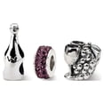 thumbnail image 1 of 925 Sterling Silver Reflections Wine Country Boxed Bead Set; for Adults and Teens; for Women and Men, 1 of 1