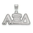thumbnail image 1 of 925 Sterling Silver Rh-plated LogoArt Alpha Xi Delta Medium Pendant; for Adults and Teens; for Women and Men, 1 of 2