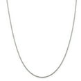 thumbnail image 1 of 925 Sterling Silver Rhodium-plated 1.3mm Loose Rope Chain; 14 inch; for Adults and Teens; for Women and Men, 1 of 1