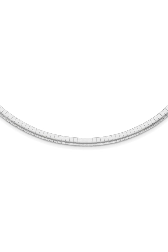 925 Sterling Silver Rhodium-plated 4mm Cubetto with Extender Chain Necklace 16 Inch