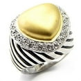thumbnail image 1 of 925 Sterling Silver Ring AAA GRD CZ Clear 7X246 for Women Style Matte, 1 of 1