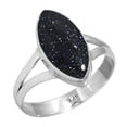 thumbnail image 1 of Blue Sunstone Women Jewelry 925 Sterling Silver Ring, 1 of 5