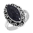 thumbnail image 1 of Blue Sunstone Women Jewelry 925 Sterling Silver Ring, 1 of 5