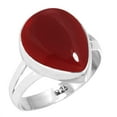 thumbnail image 1 of Garnet Quartz Women Jewelry 925 Sterling Silver Ring, 1 of 5