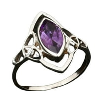 925 Sterling Silver Ring For Womens, Amethyst Ring Gemstone Unique Handcrafted Ring For Her