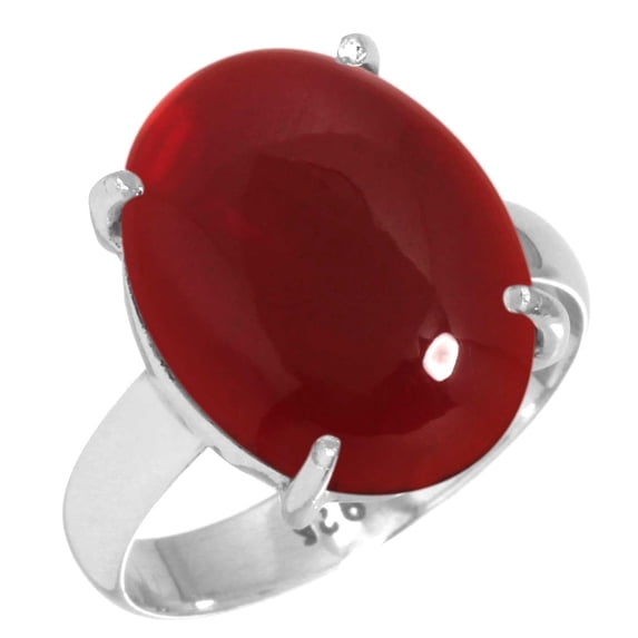 925 Sterling Silver Ring Garnet Quartz Handmade Jewelry