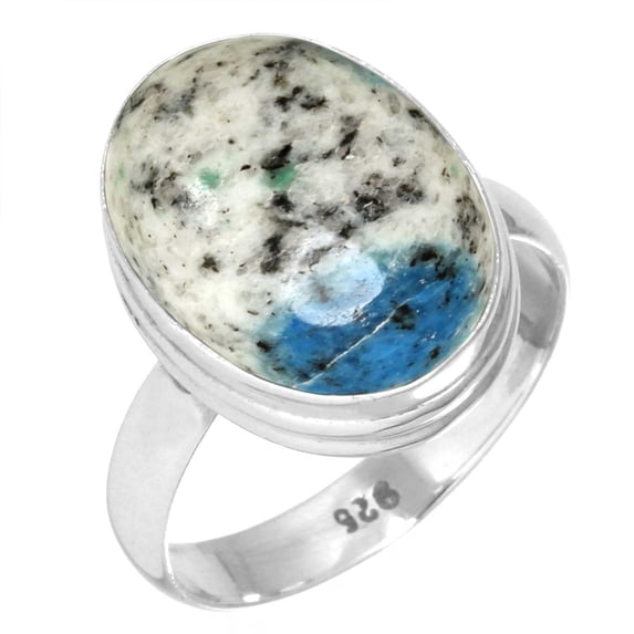 925 Sterling Silver Ring Natural K2 Jasper Handmade Jewelry