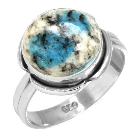 925 Sterling Silver Ring Natural K2 Jasper Handmade Jewelry