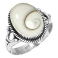 thumbnail image 1 of 925 Sterling Silver Ring Natural Shiva Eye Handmade Jewelry, 1 of 6