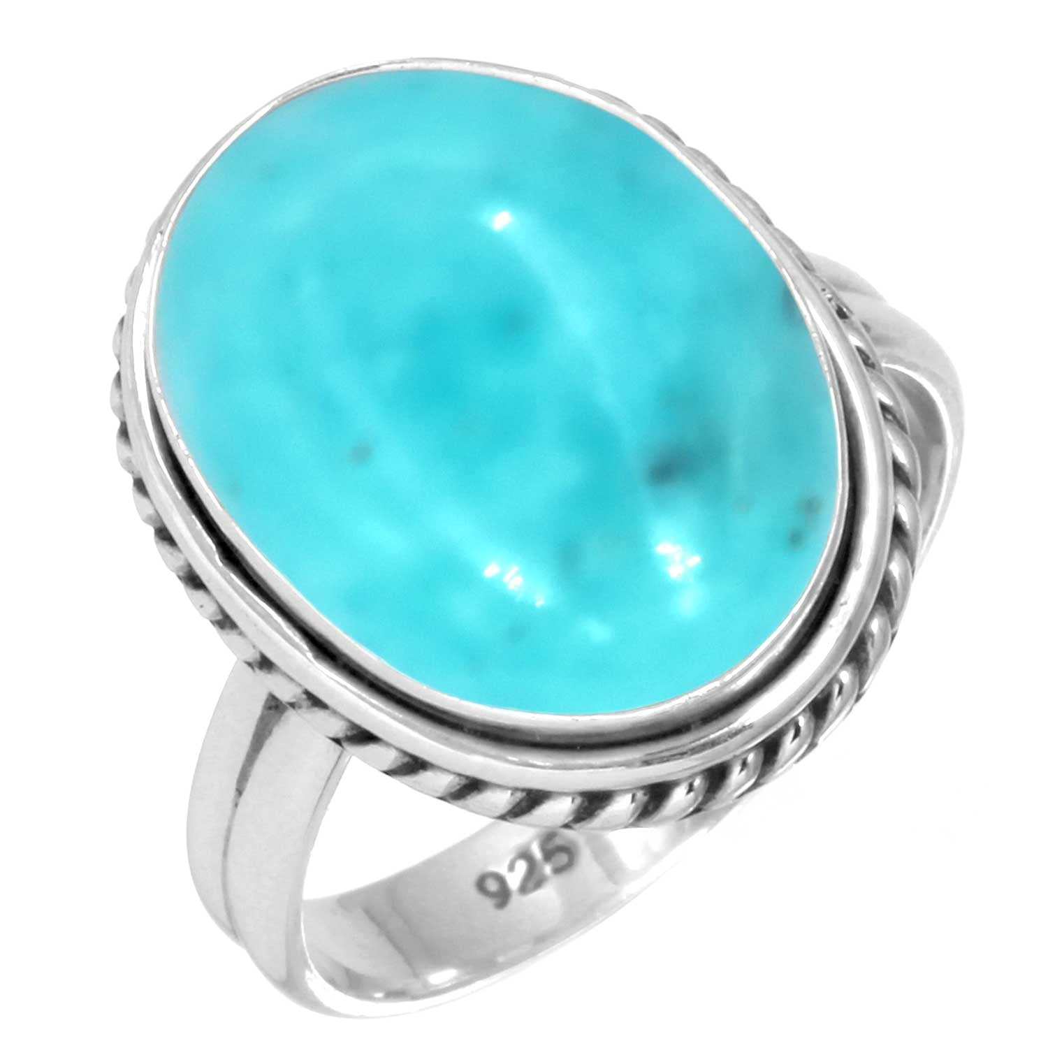 925 Sterling Silver Ring Natural Smithsonite Handmade Jewelry - Walmart.com