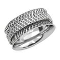 thumbnail image 1 of 925 Sterling Silver Ring for Women Size 10 Birthday Christmas Gifts, 1 of 8